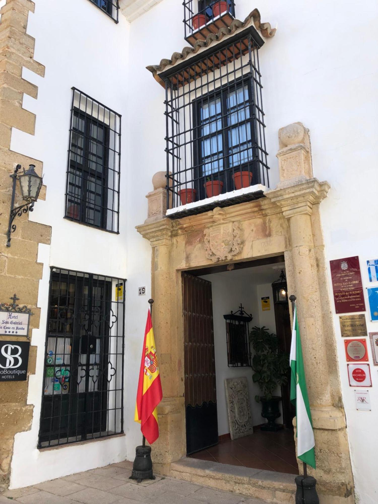 Hotel Soho Boutique Palacio San Gabriel Ronda Exterior photo