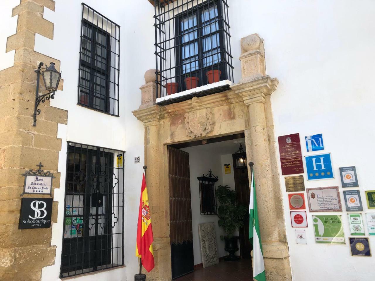 Hotel Soho Boutique Palacio San Gabriel Ronda Exterior photo